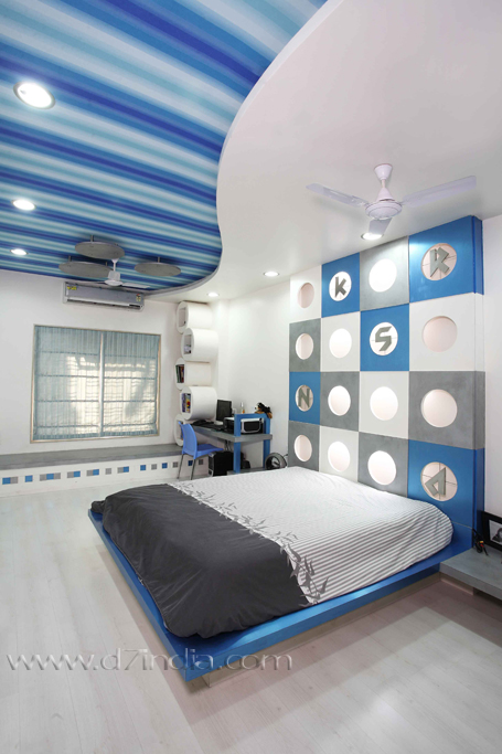 contemporary bungalow rajen daswani creative bedroom